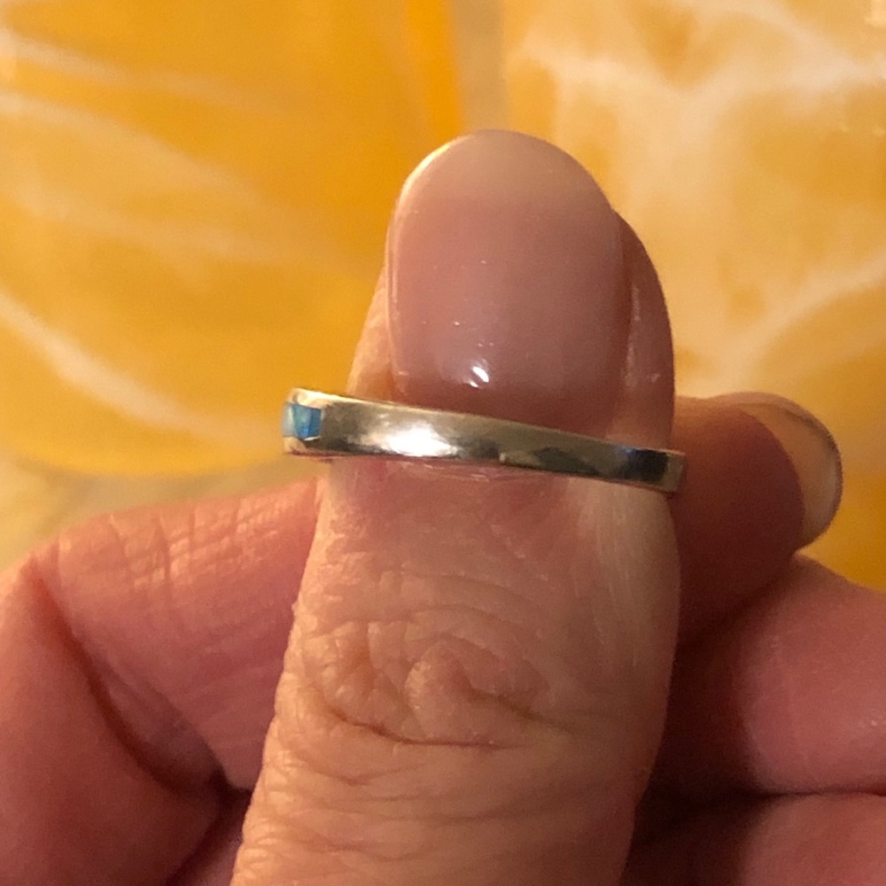 Sterilizing Silver Opal Ring - October Birthstone - image 8